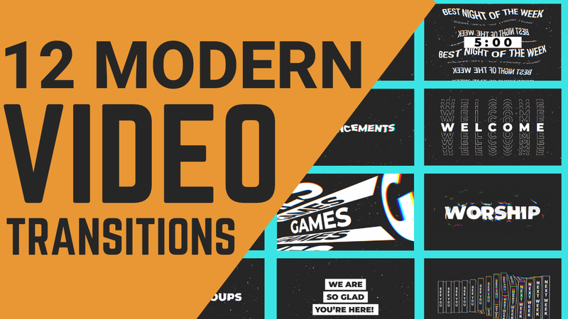 Modern Transition Video 12-Pack
